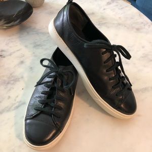 Cole Haan Black Leather Sneakers OSGRAND